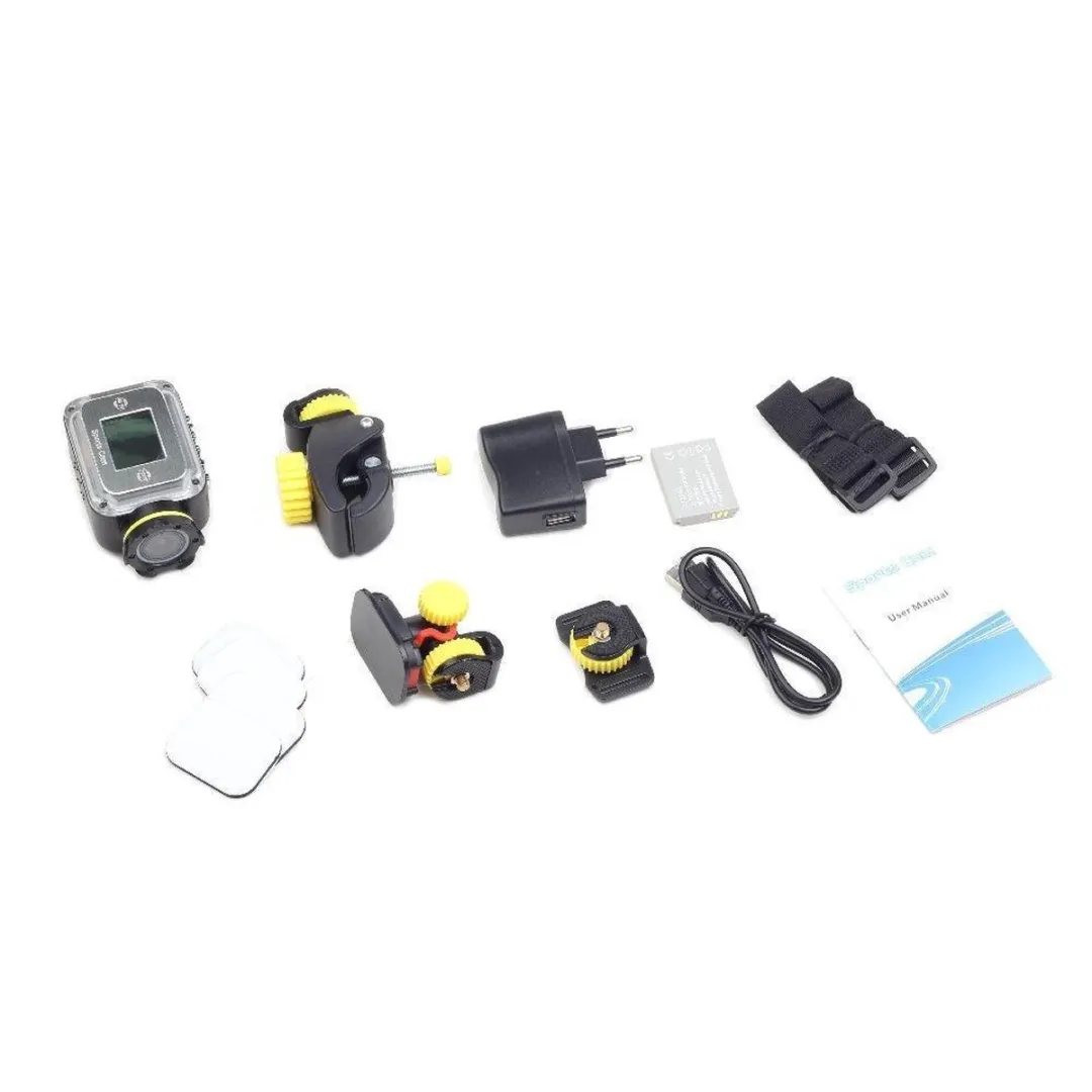 Gembird ACAM-W-01 Actioncam Full HD - Zwart