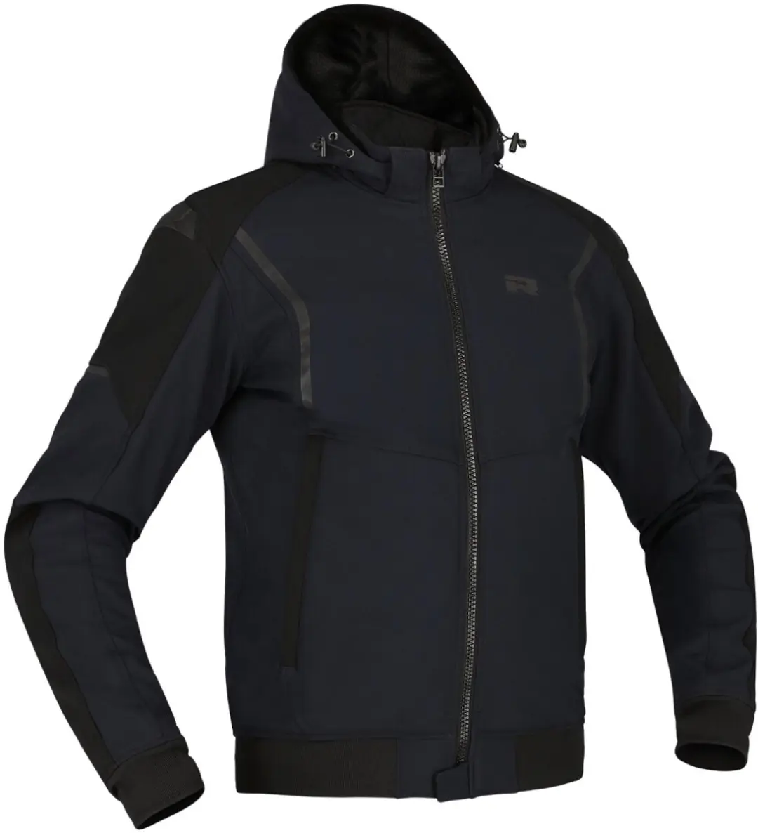 Richa Atomic 2 WP Zwart Donkerblauw Motorhoodie