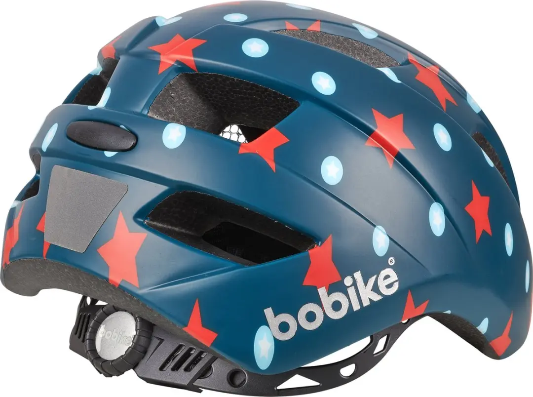 Bobike Kids Plus helm - Navy Stars - Maat S - afbeelding 3 van 4