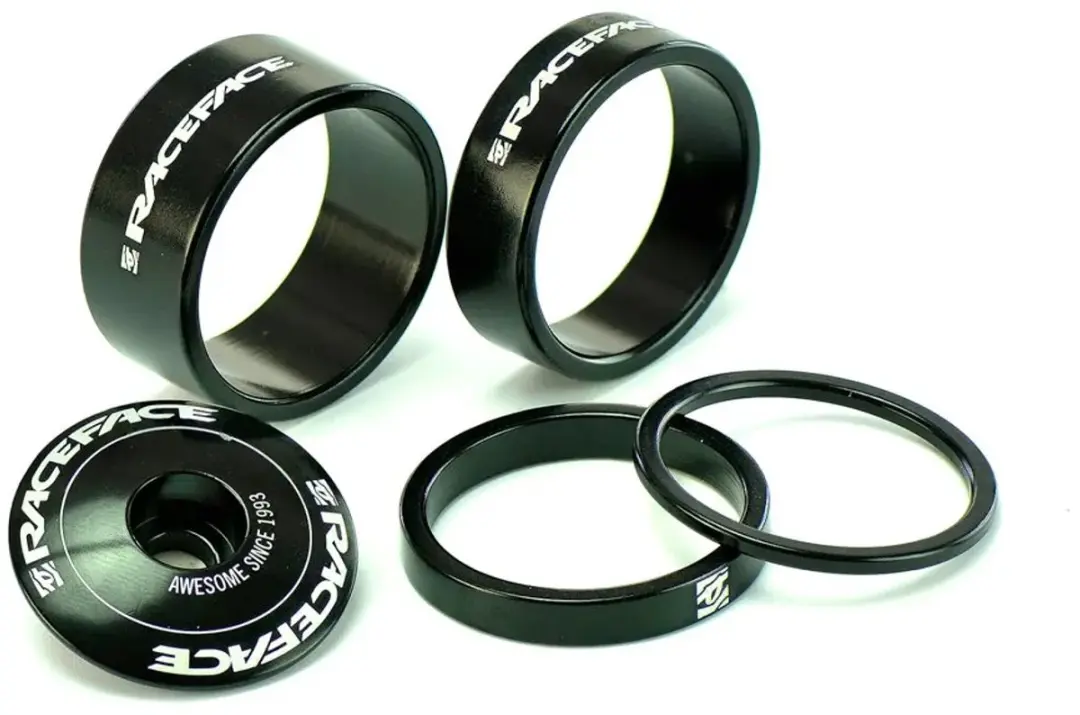 Race Face Aluminium Headset Spacer Kit HSSKITALU - Zwart - afbeelding 2 van 2