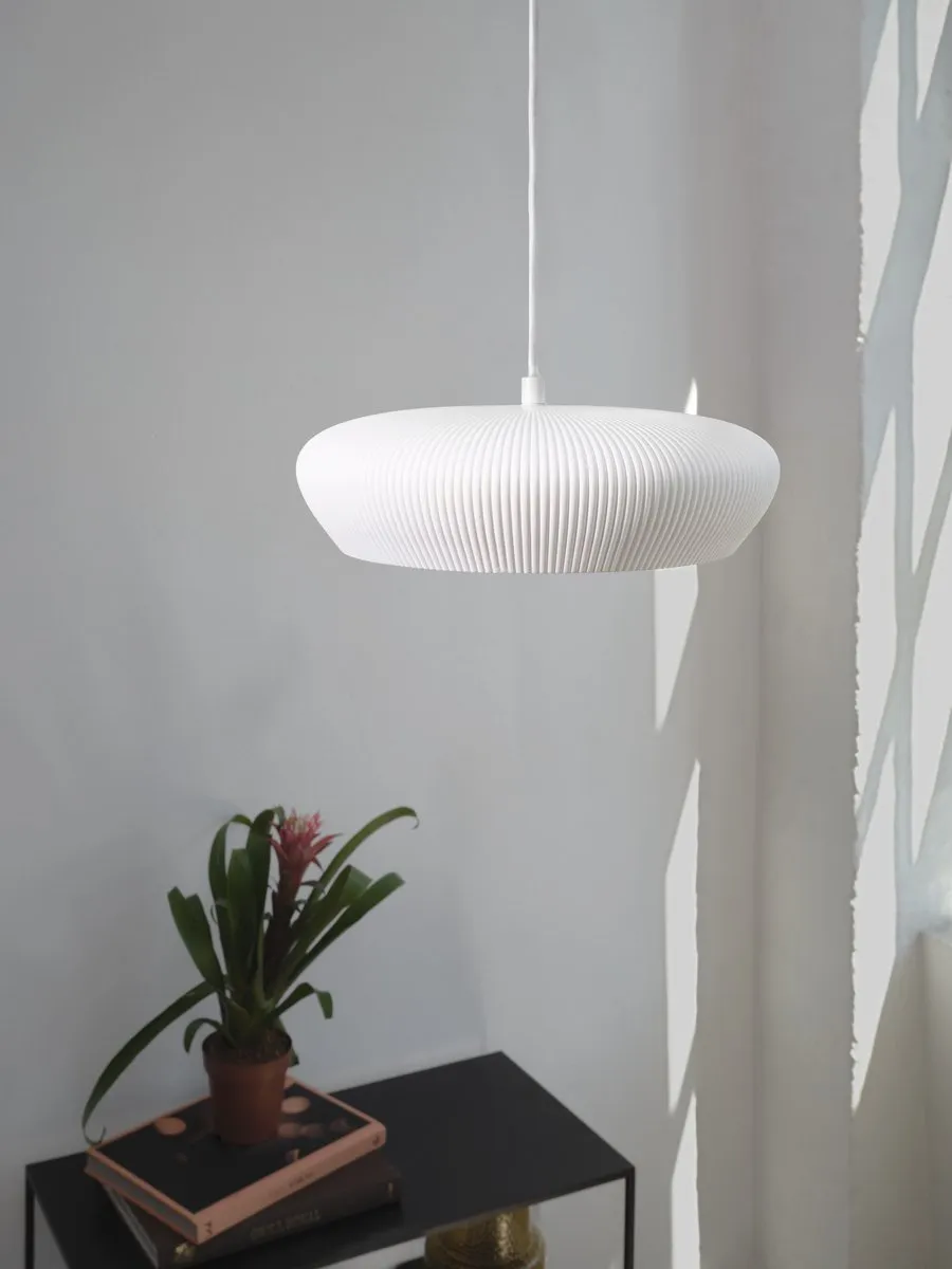 Osram Decor Plaster Pure Hanglamp 283mm - Donkergrijs/Gips - E27 Wit