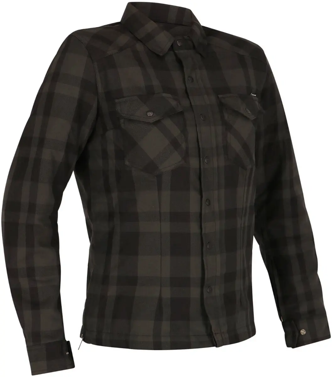 Richa Forest Dames Zwart Donkergrijs Motorshirt