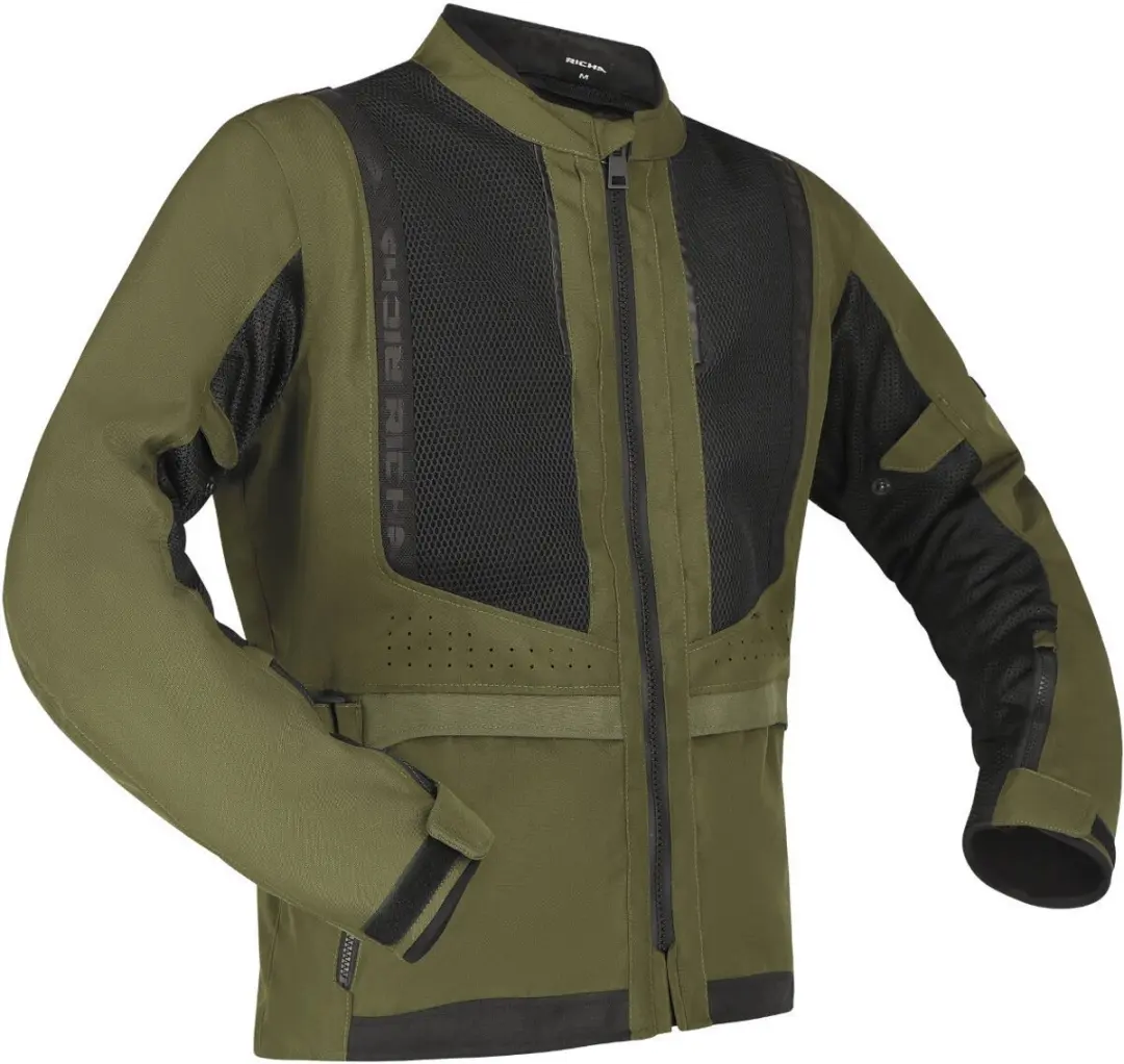 Richa Monaco Mesh WP Groen Textiele Motorjas - Jas - afbeelding 2 van 2
