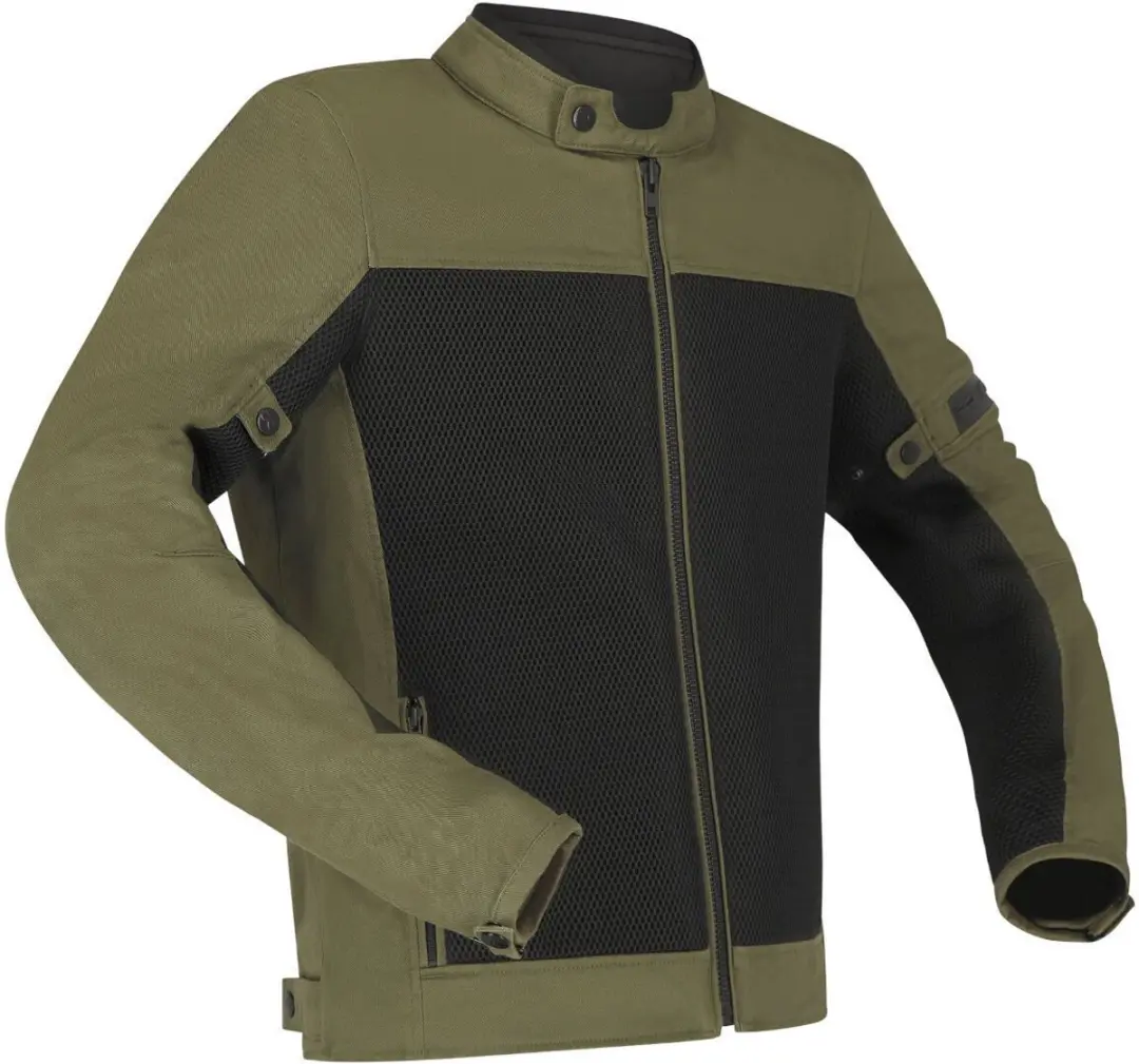 Richa Toulon Mesh Groen Textiele Motorjas