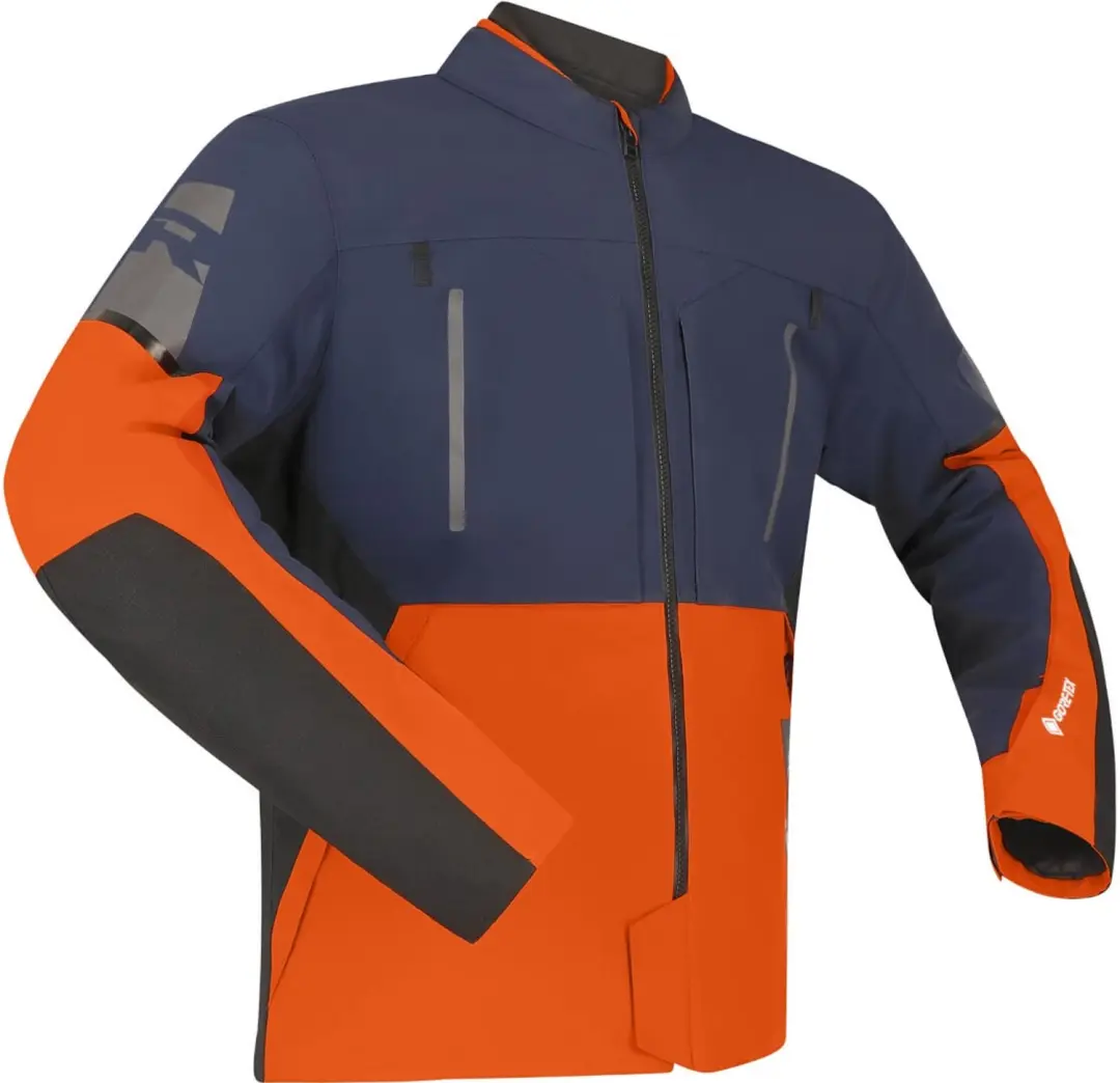 Richa Orion GTX Zwart Oranje Textiele Motorjas