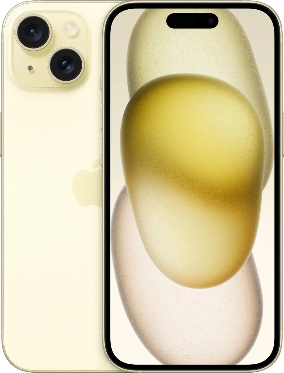Apple iPhone 15 MTP83ZD/A - 256GB - Geel