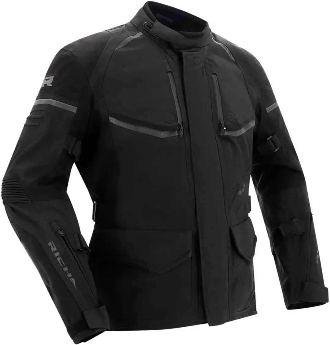 Richa Atlantic 2 GTX Zwart Textiele Motorjas - Jas - afbeelding 2 van 2