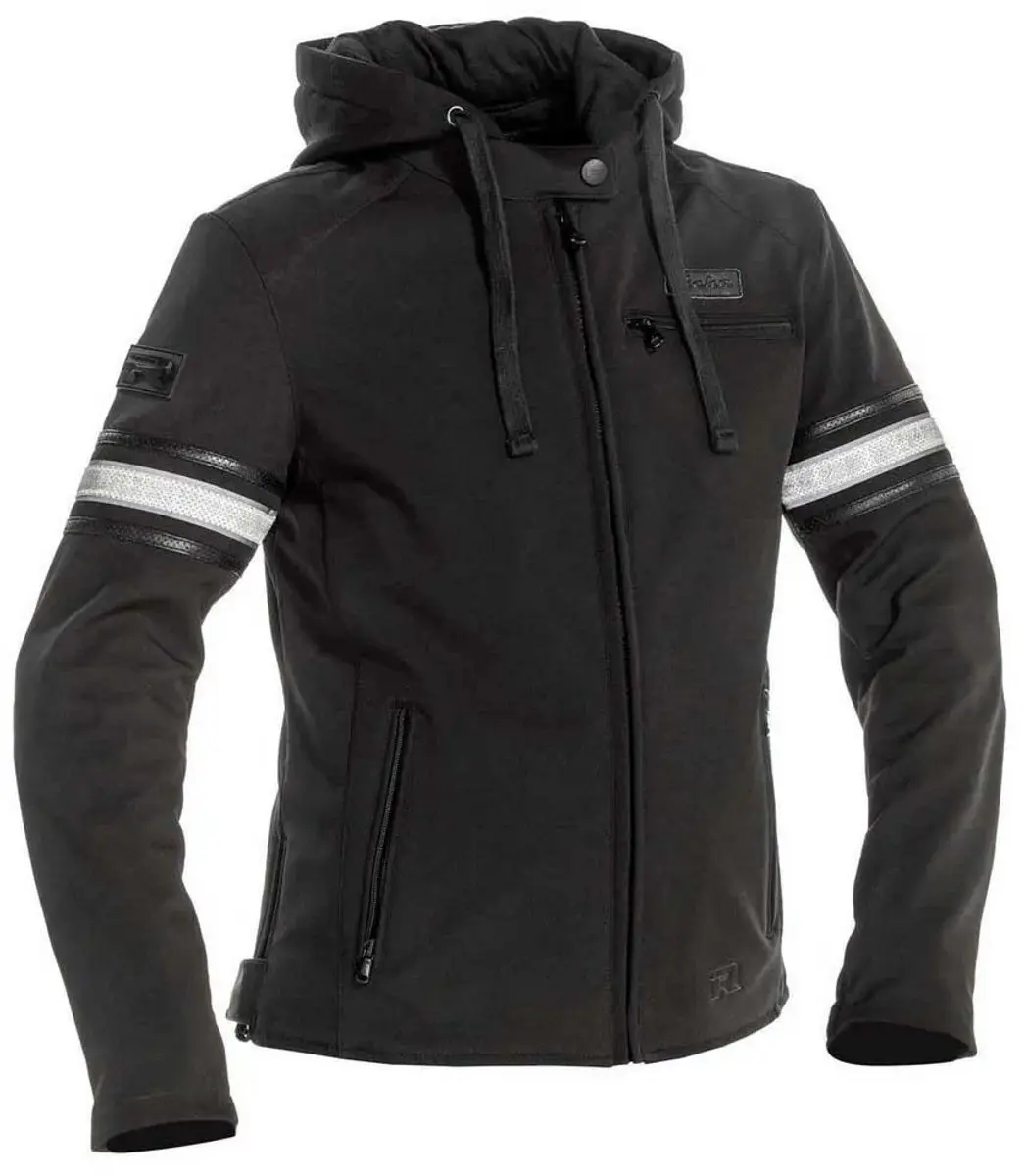 Richa Toulon 2 Softshell WP Zwart Textiele Motorjas