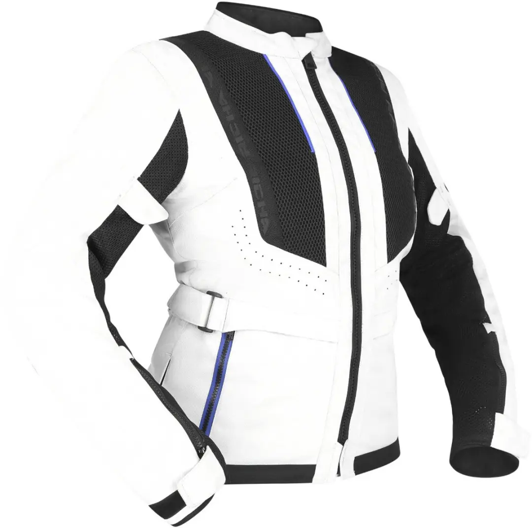 Richa Monaco Mesh WP Dames Grijs Textiele Motorjas