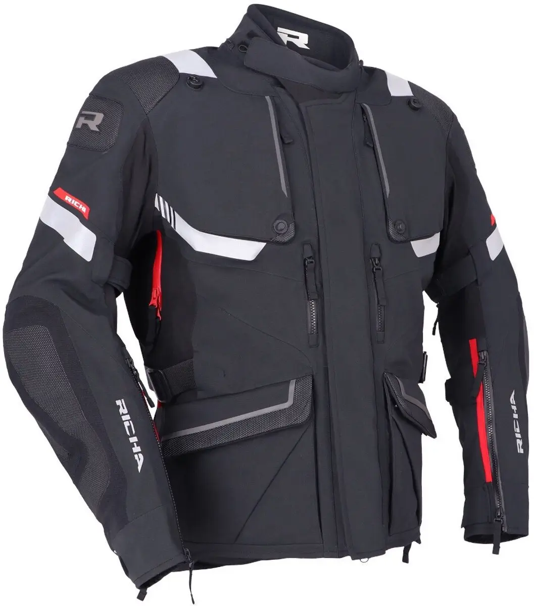 Richa Armada 1.1 Gore-Tex Pro Zwart Textiele Motorjas