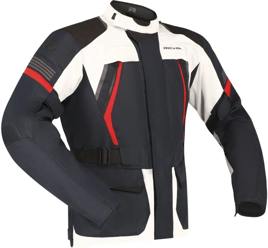 Richa Phantom 3 Donkerblauw Textiele Motorjas