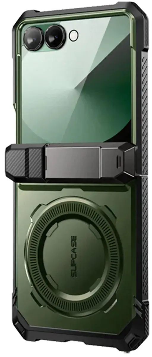 Supcase UB Grip Hoesje Samsung Galaxy Z Flip 7 - Groen - afbeelding 2 van 6