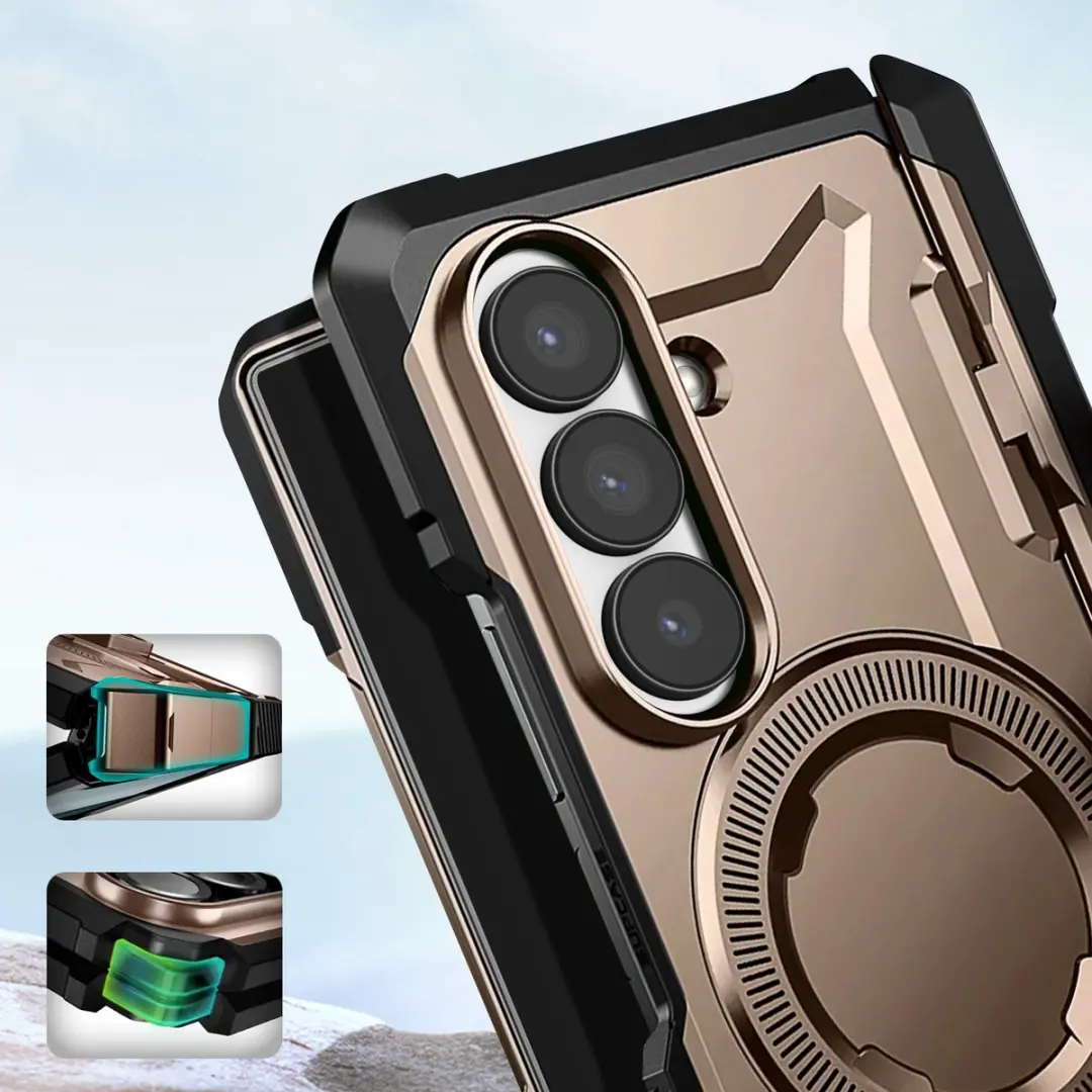 Supcase UB Grip Hoesje Samsung Galaxy Z Fold 7 - Goud - afbeelding 4 van 6