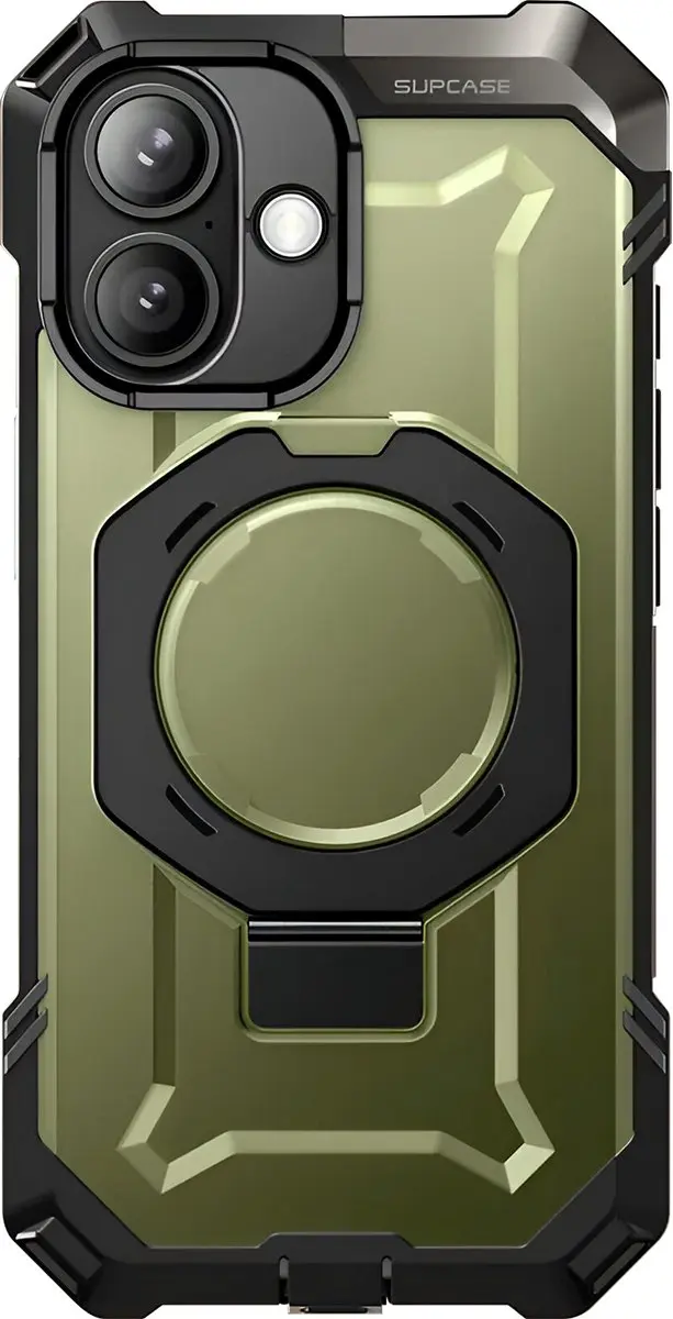 Supcase Unicorn Beetle Grip Hoesje iPhone 17 - Groen - afbeelding 2 van 6