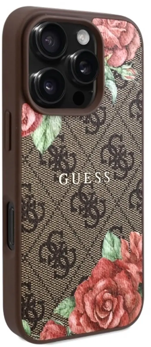 Guess MagSafe Hoesje iPhone 16 Pro Max - 4G Flowers Print - afbeelding 3 van 6