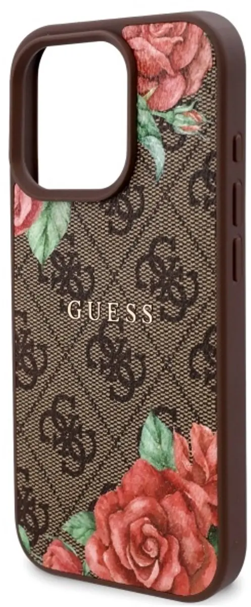 Guess MagSafe Hoesje iPhone 16 Pro Max - 4G Flowers Print - afbeelding 6 van 6