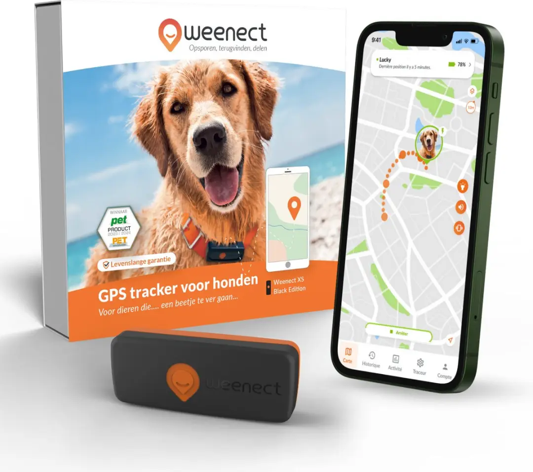 Weenect Dog XS GPS-tracker voor honden