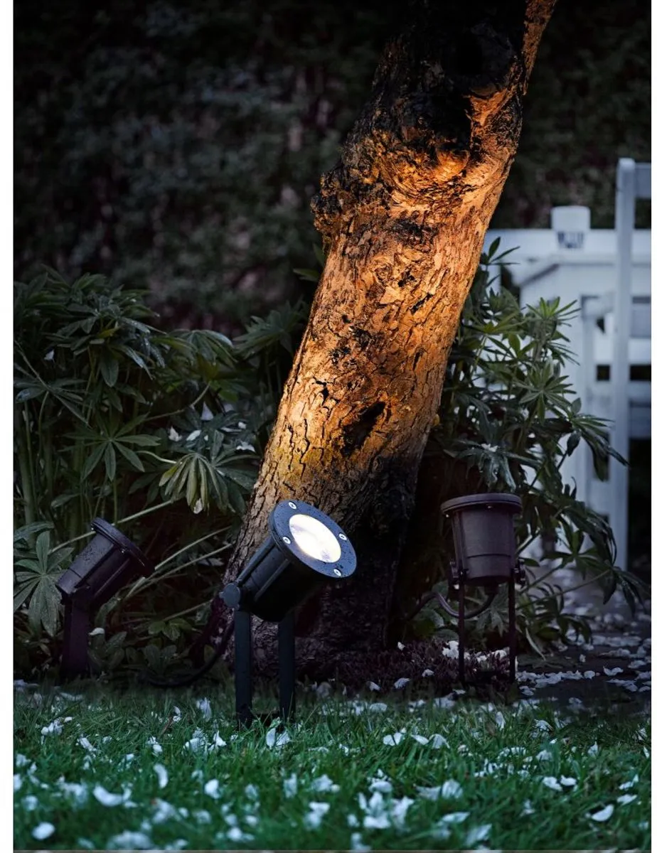 Nordlux Spotlight Prikspot Buiten Ø10cm GU10 - IP54 Zwart