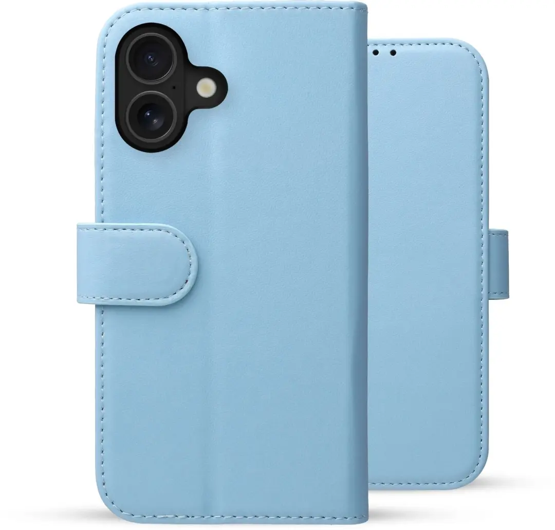 Rosso Element Modern Hoesje iPhone 17 - Lichtblauw - afbeelding 4 van 6