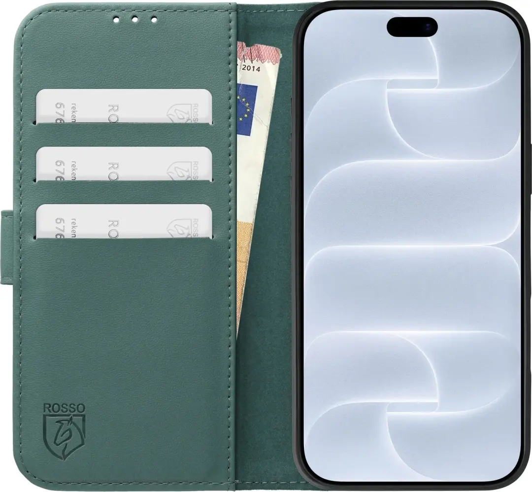 Rosso Element Modern Book Case Hoesje iPhone 18/17 Pro Max - afbeelding 3 van 6