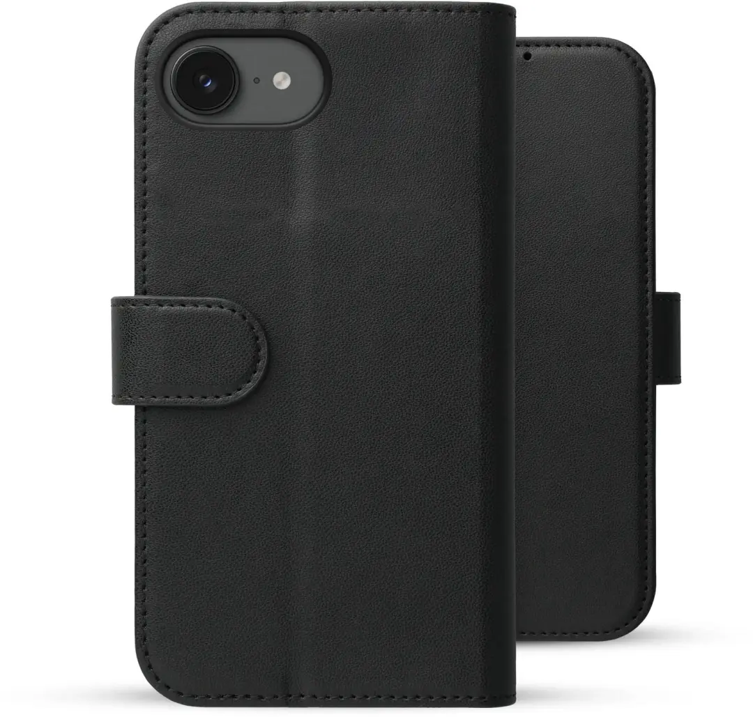 Rosso Element Modern Hoesje iPhone 16e/17e - Zwart - afbeelding 3 van 6