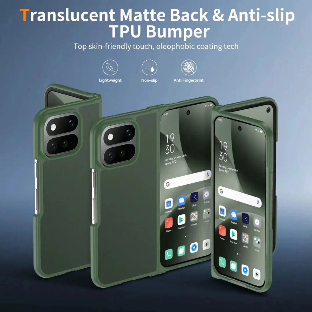 Google Pixel 11 Pro Fold Hoesje - Matte - Groen - afbeelding 3 van 6