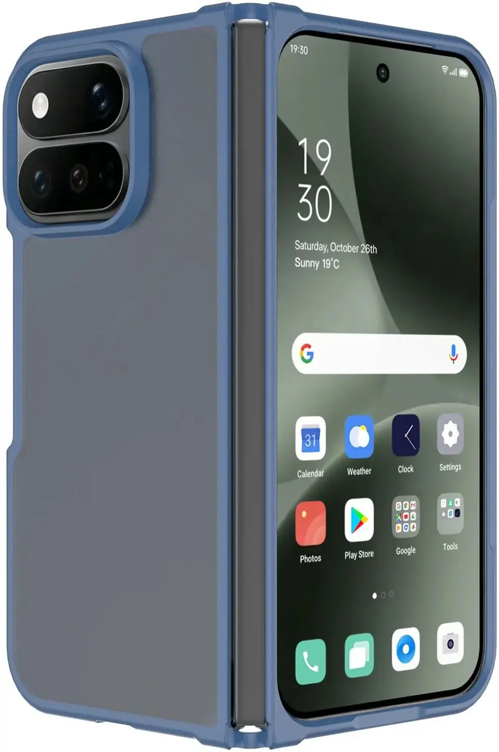 Hoesje Google Pixel 11 Pro Fold Matte Blauw