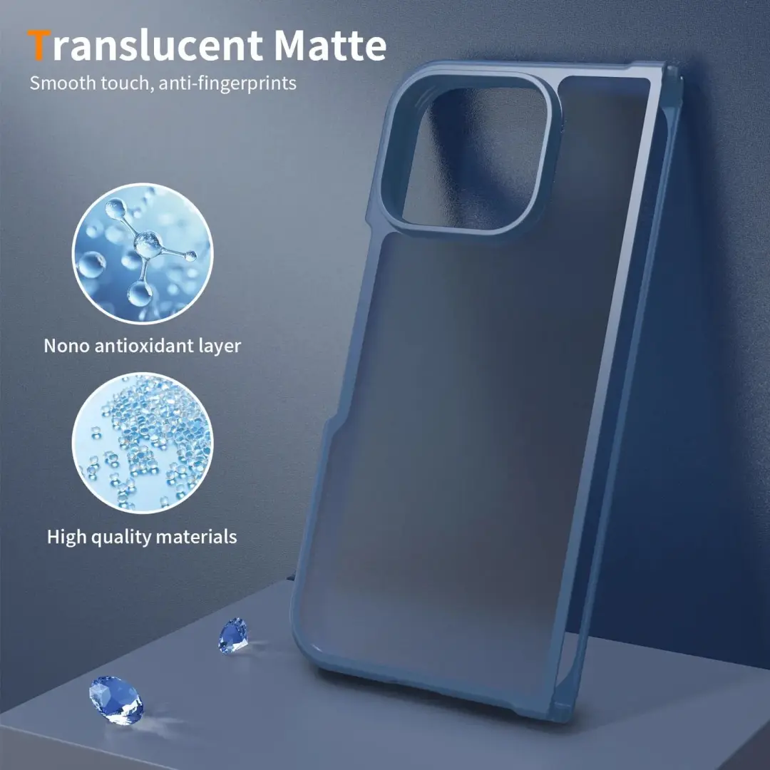 Hoesje Google Pixel 11 Pro Fold Matte Blauw - afbeelding 2 van 6