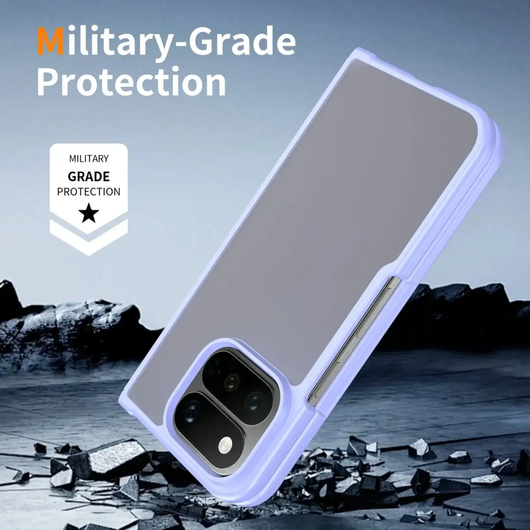 Google Pixel 11 Pro Fold Hoesje - Matte - Paars - afbeelding 2 van 6