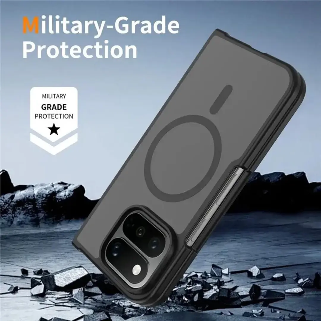 Google Pixel 11 Pro Fold Hybrid Hoesje - MagSafe - Zwart - afbeelding 6 van 6