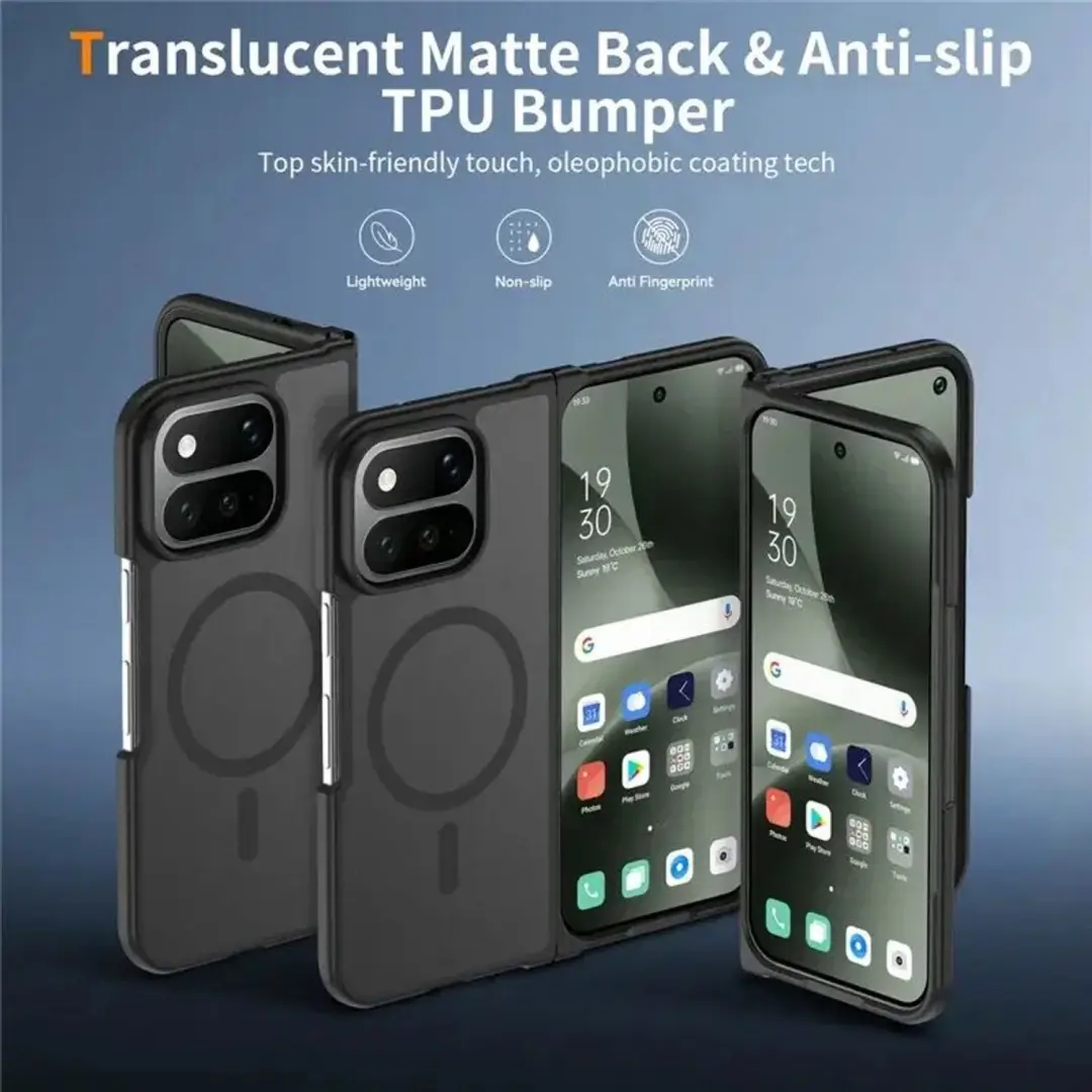 Google Pixel 11 Pro Fold Hybrid Hoesje - MagSafe - Zwart - afbeelding 5 van 6