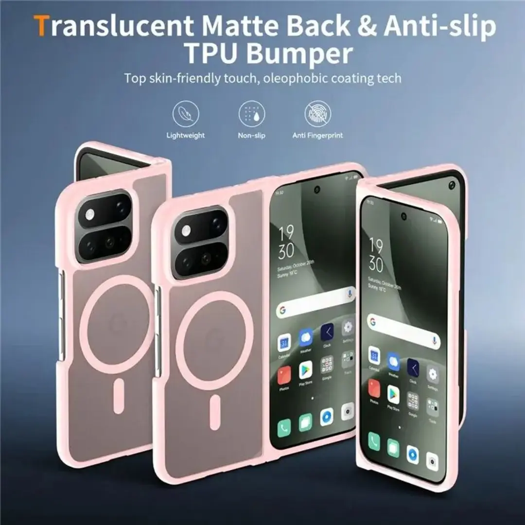 Hoesje Google Pixel 11 Pro Fold Hybrid MagSafe - Roze - afbeelding 6 van 6