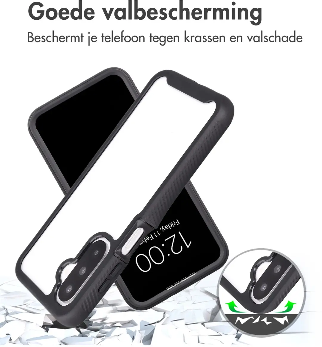 imoshion Hoesje Samsung Galaxy A18 360° Full Protective Case - afbeelding 3 van 6