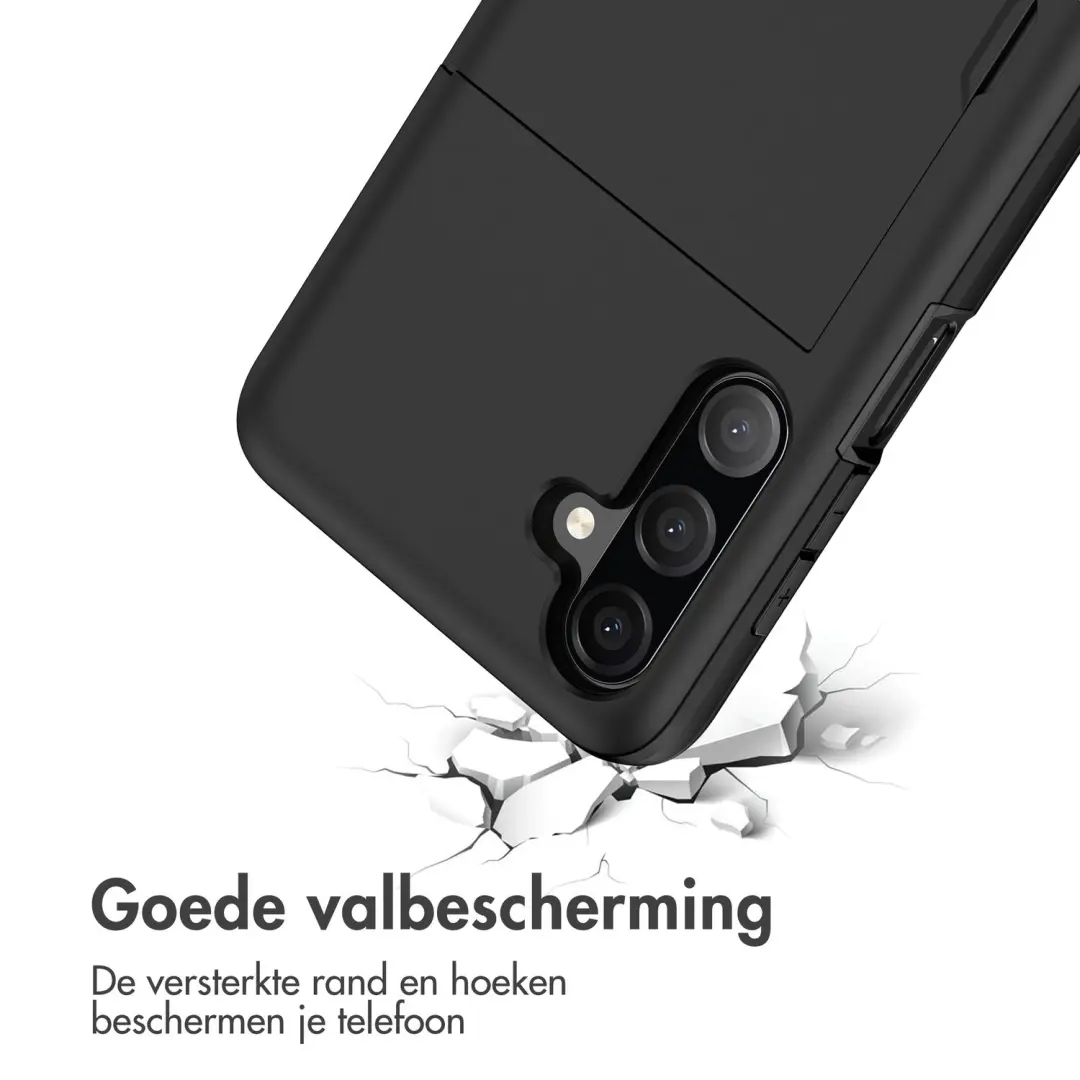 imoshion Hoesje met Pasjeshouder Samsung Galaxy A18 - Zwart - afbeelding 4 van 6