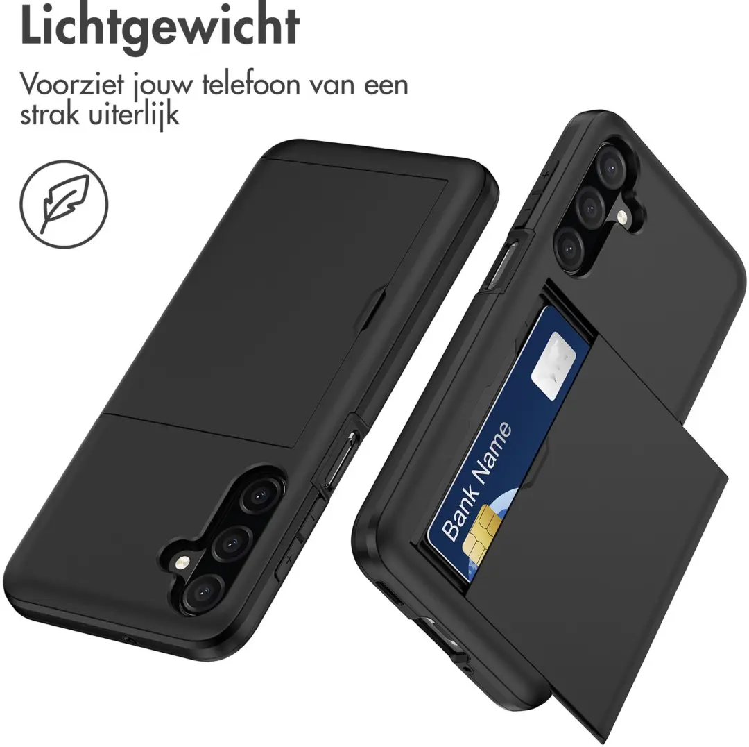 imoshion Hoesje met Pasjeshouder Samsung Galaxy A18 - Zwart - afbeelding 3 van 6