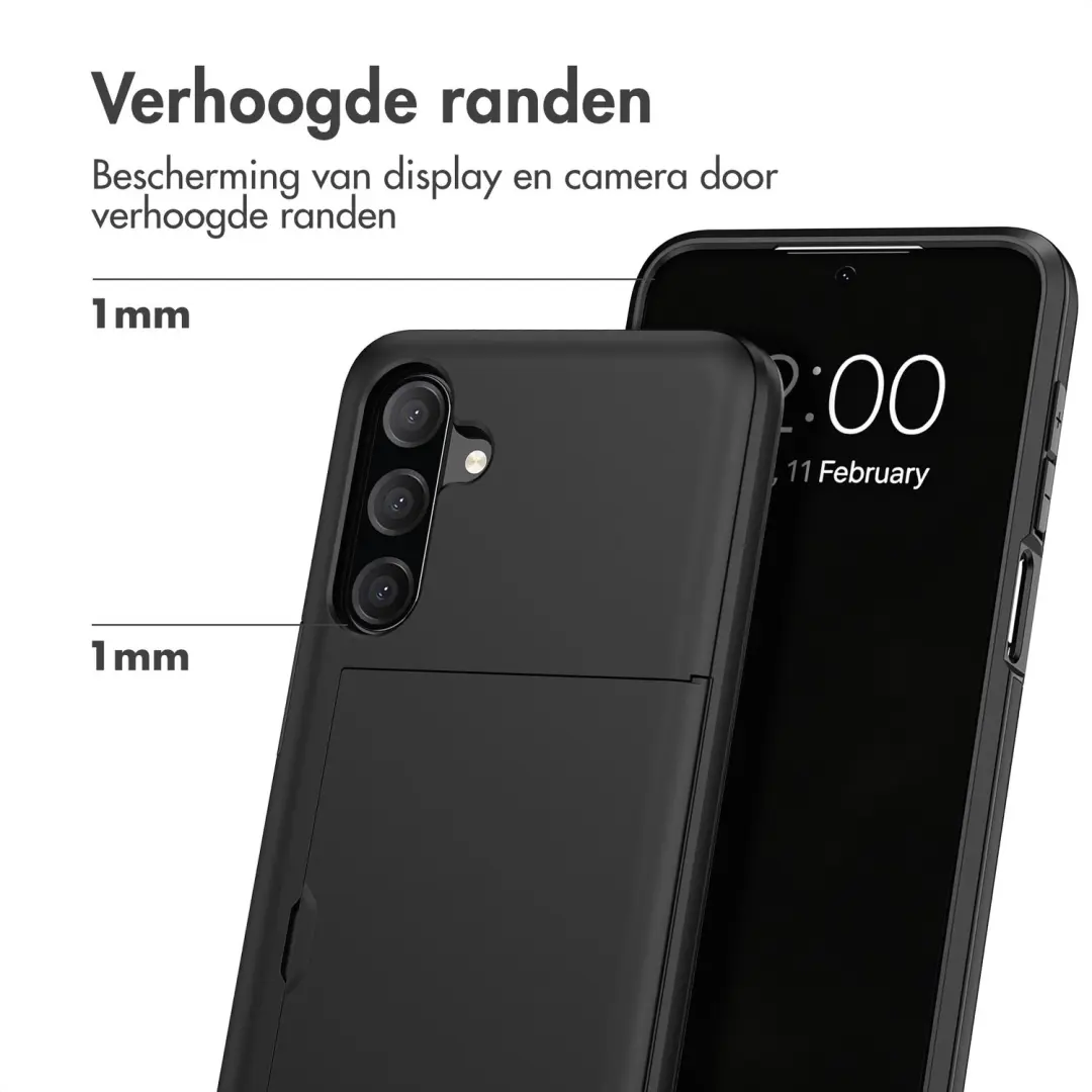 imoshion Hoesje met Pasjeshouder Samsung Galaxy A18 - Zwart - afbeelding 6 van 6