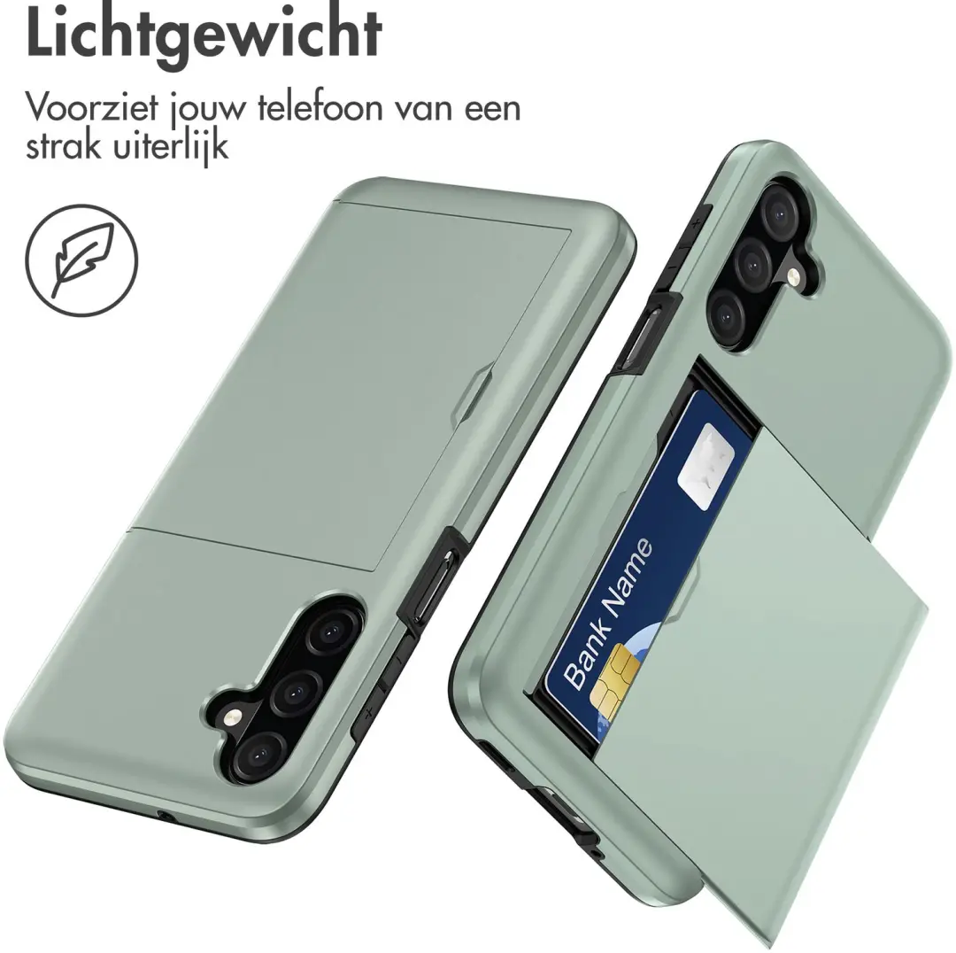 imoshion Hoesje met Pasjeshouder Galaxy A18 - Donkergroen - afbeelding 3 van 6