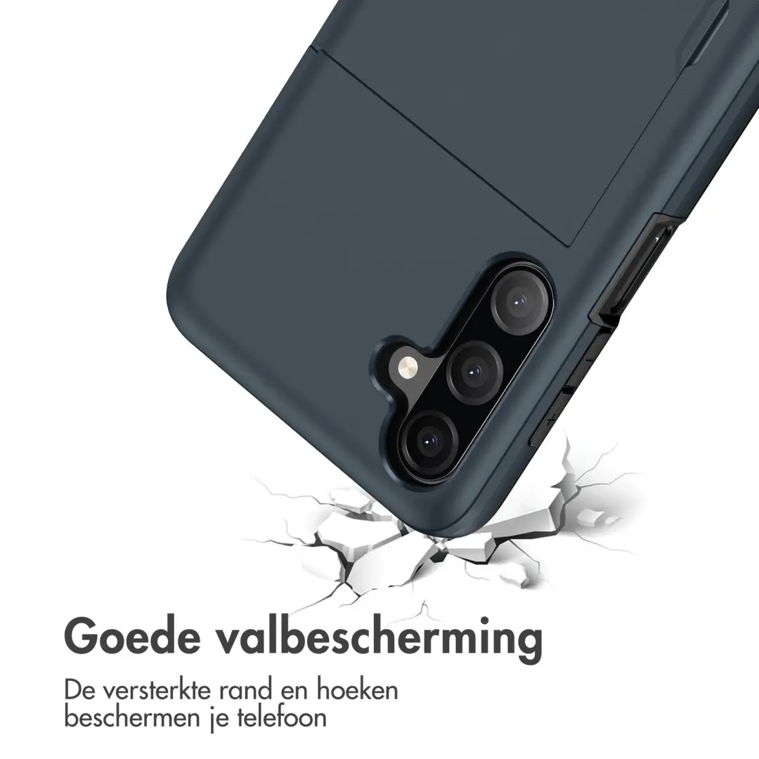 imoshion Hoesje met Pasjeshouder Samsung Galaxy A18 - Donkerblauw - afbeelding 4 van 6