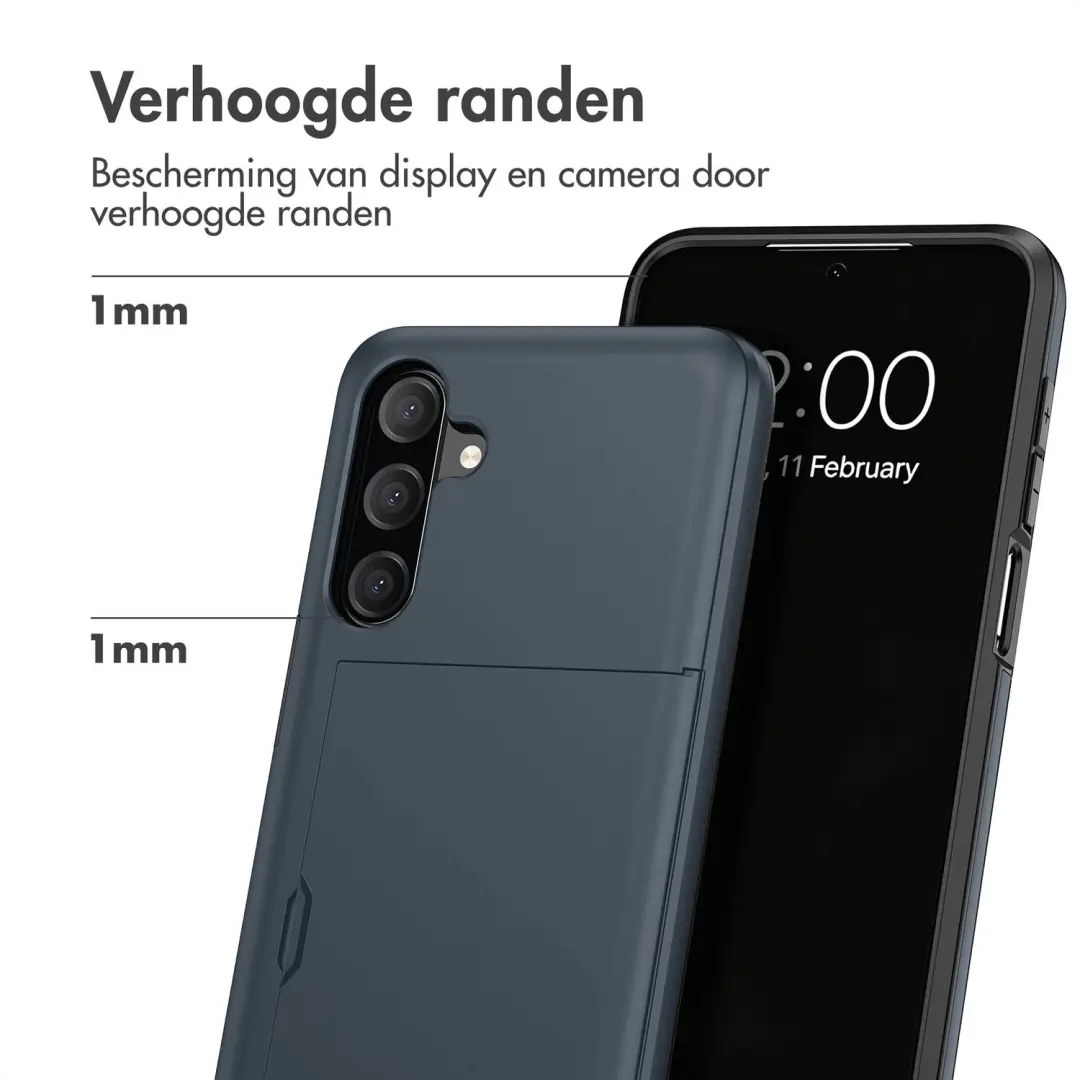 imoshion Hoesje met Pasjeshouder Samsung Galaxy A18 - Donkerblauw - afbeelding 5 van 6
