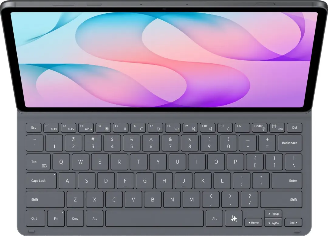 Samsung Slim Keyboard EF-DX840BBEGDE voor Galaxy Tab S12+ - QWERTZ - Zwart - afbeelding 6 van 6