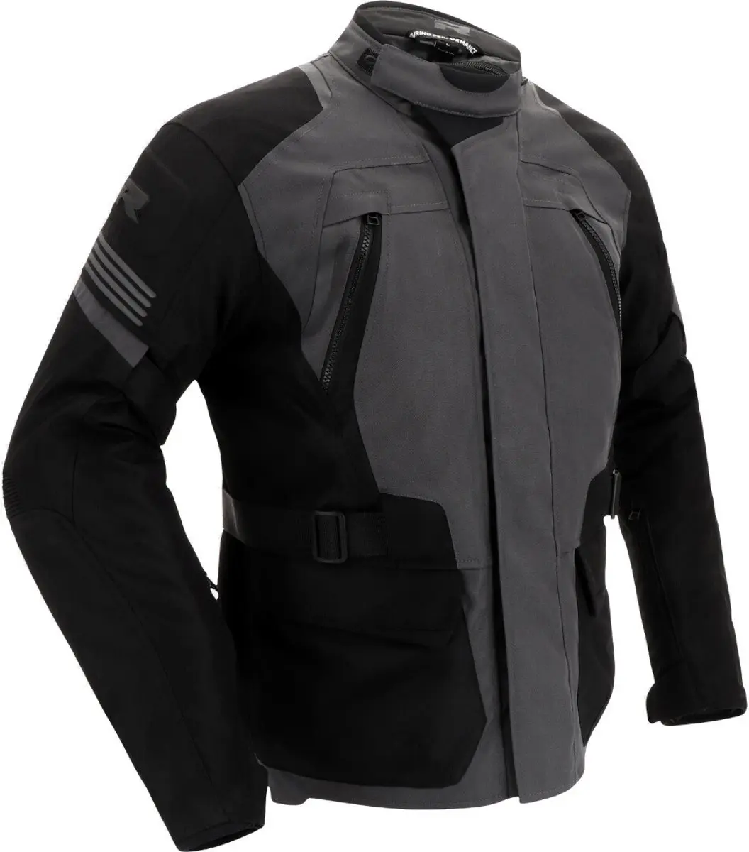 Richa Phantom 3 Zwart Donkergrijs Textiele Motorjas