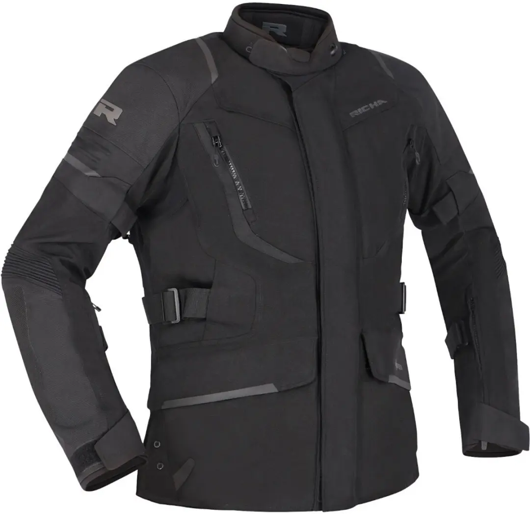 Richa Cyclone 2 GTX Dames Zwart Textiele Motorjas