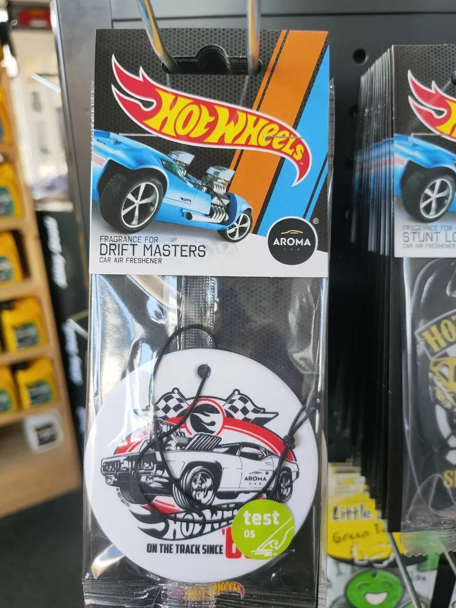 Hot Wheels Auto Luchtverfrisser Geurhanger Appel
