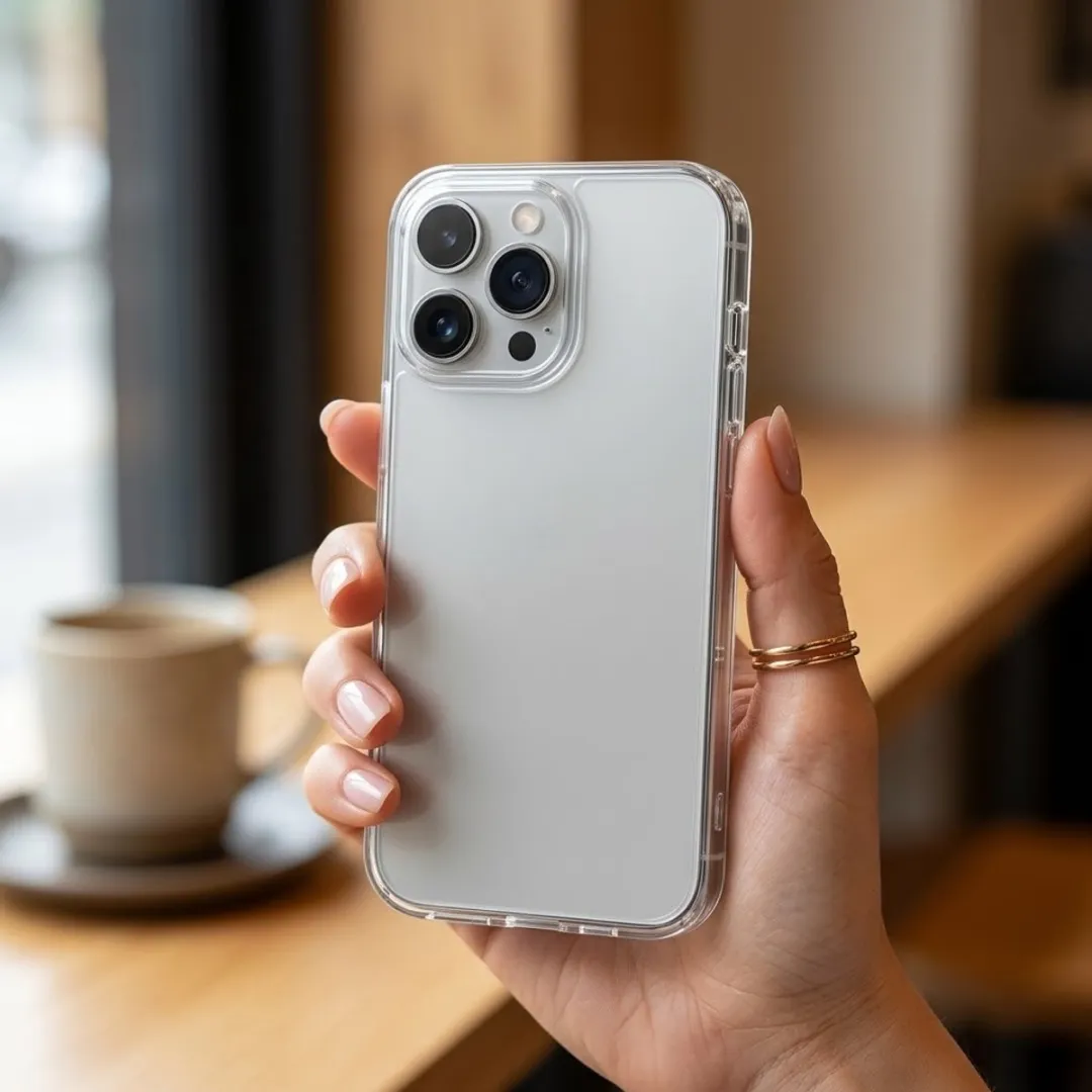 NUVEX iPhone 17 TPU Hoesje - Transparant