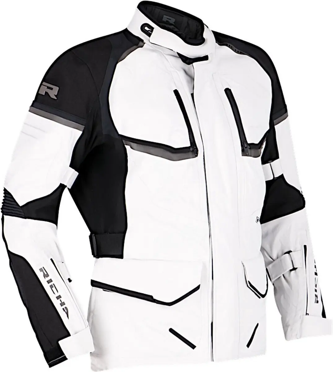 Richa Atlantic 2 GTX Dames Zwart Grijs Textiele Motorjas - Jas