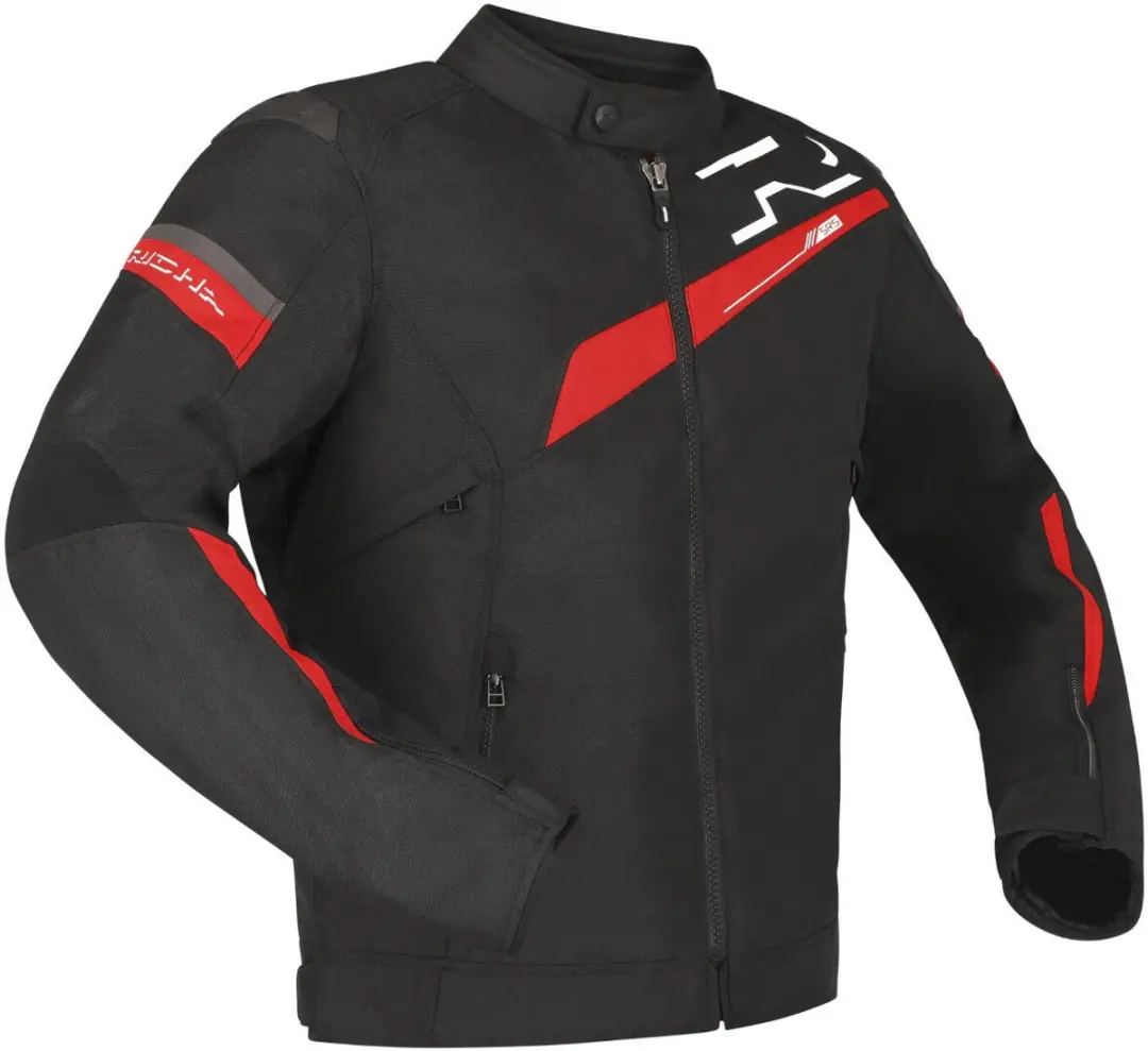 Richa Gotham 3 WP Rood Textiele Motorjas