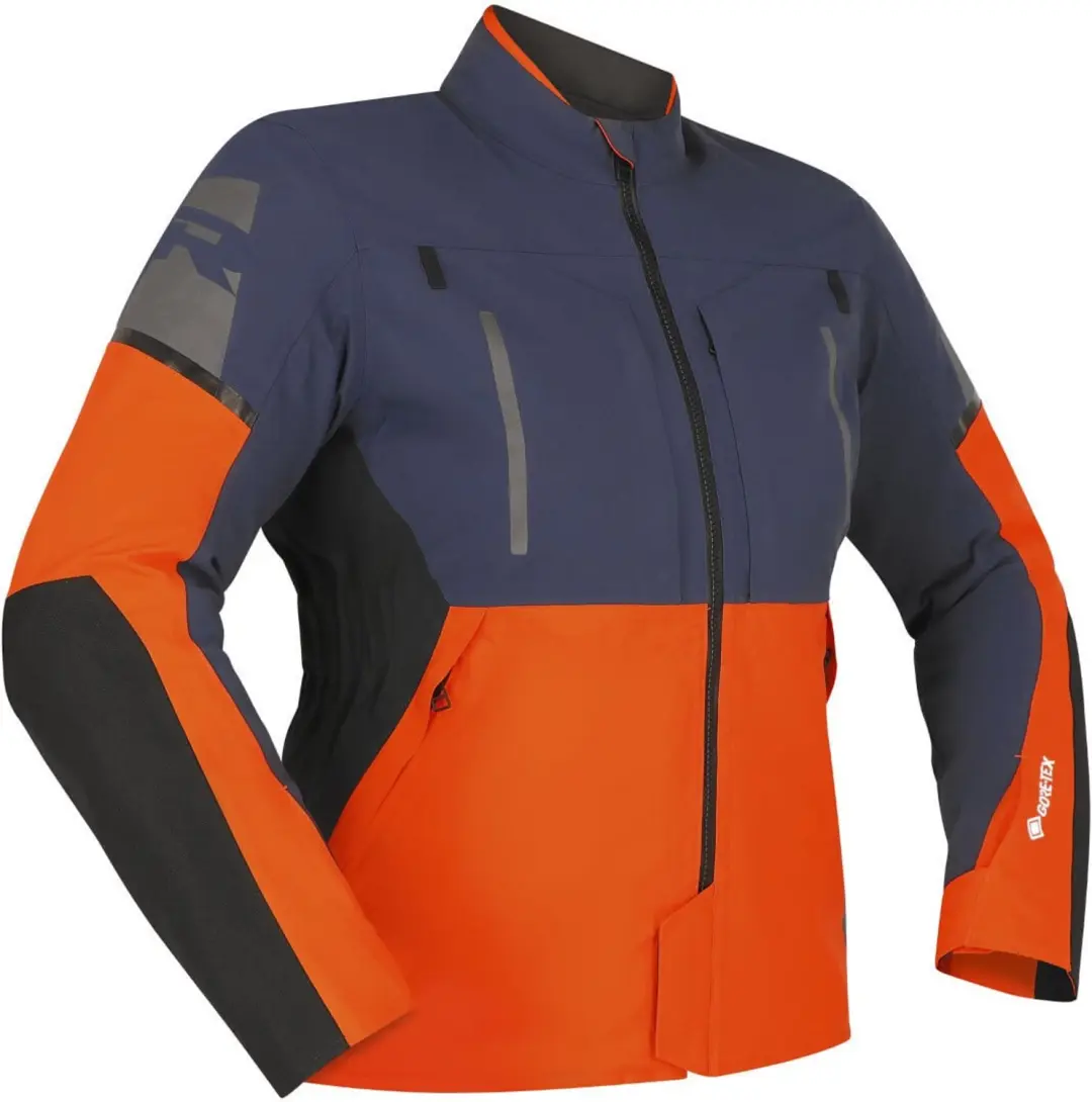 Richa Orion GTX Dames Zwart Oranje Textiele Motorjas