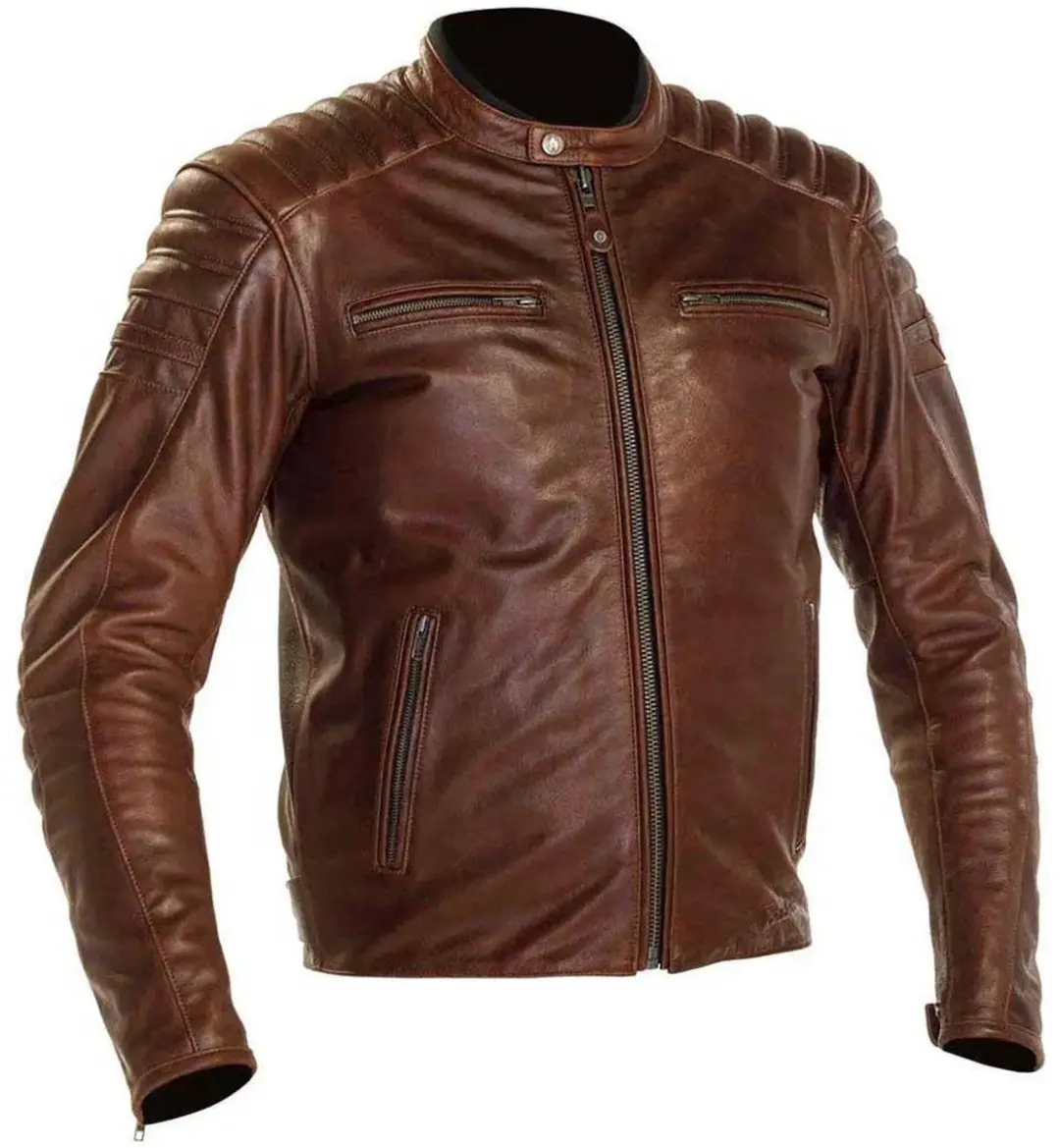 Richa Daytona 2 Bruin Leren Motorjas