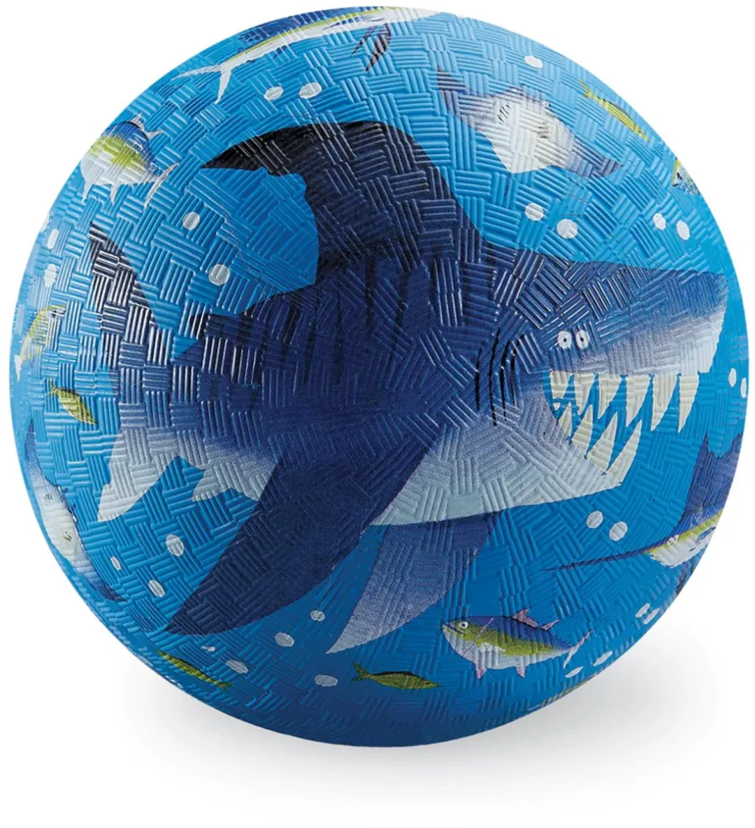 Crocodile Creek Voetbal Shark Reef 13cm - Blauw