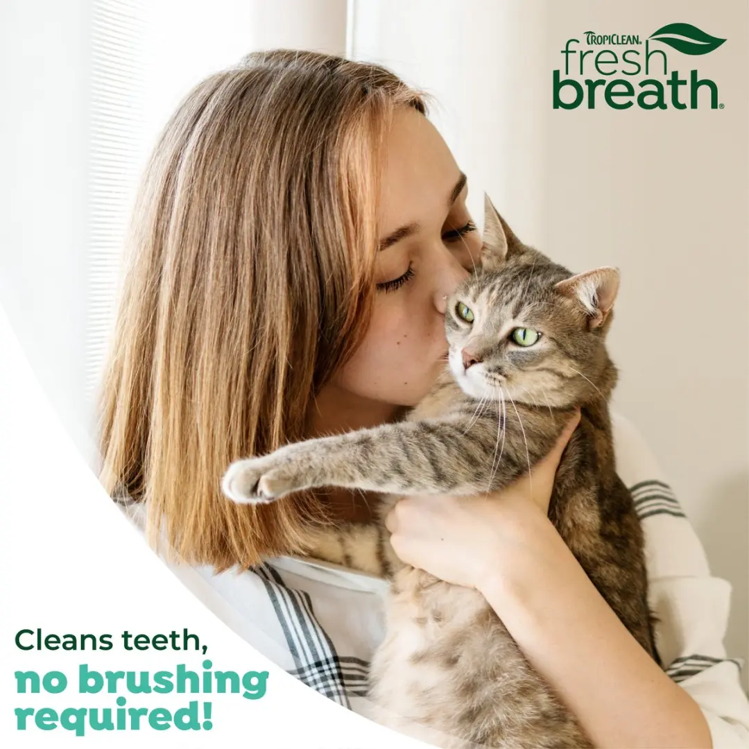 TropiClean Fresh Breath Clean Teeth Katten - 59ml - afbeelding 5 van 6
